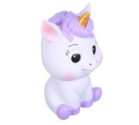 Toyvian Coin Bank Horse Piggy Bank for Drop Resistant Vinyl Money Box with Large Capacity Cute Year of The Horse Design for Birthday Christmas