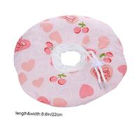 Toyvian Collerette Chat de Convalescence Forme de Cœur Rose Protecteur Grattage pour Chat et Chien et Confortable Protection Cicatrisation Post Opératoire S