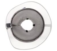 Toyvian Collerette Gonflable pour Chien et Chat Collier de Protection Doux PVC Ajustable Collier Anti-léchage et Protecteur de Cou pour Récupération des Chiots et Chats