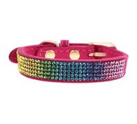 Toyvian Collier De Chat en Diamant De Couleur Colliers Chat Étiqueter Diamant Toilettage Mignon pour S'entraîner Décor pour Animaux De Compagnie Animal De Compagnie Velours