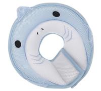 Toyvian Collier de Récupération pour Chat et Chien Collerette Licking Forme de Baleine Confortable et Respirante Protection Après pour la des Plaies