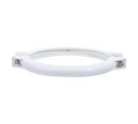 Toyvian Collier de Serrage pour Filtre à Sable Piscine, Anneau ABS Blanc | 165 X 146mm, Maintien Ferme et Joint Fiable, Remplacement Facile pour Cuve Cylindrique