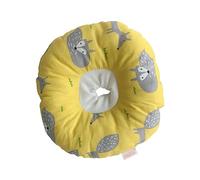 Toyvian Collier Élisabéthain Premium pour et Chiens Collier de Récupération Doux et Lavable Protection Léchages et Grattages Design Attrayant Souple Jaune Fox