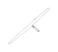 Toyvian Collier Inoxydable avec Pendentif Sablier pour Cendres Commémoratif pour Animaux et Urne à Cendres et Durable