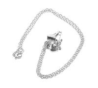 Toyvian Collier Patin Glace Alliage Léger Pendentif Hockey Glace Sport pour Femmes et Adolescentes Passionnées de Patinage