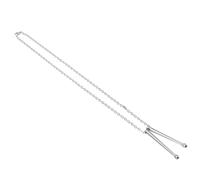 Toyvian Collier Pendentif Baguette de Tambour Acier Titane Unisexe Accessoire Mode Chic pour Musicien et Cadeau Batteur Chaîne Robuste