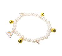 Toyvian Collier pour Animaux de Compagnie Perles de Synthèse avec Clochette Accessoire Élégant pour et Chiens de Moyenne à Petite pour Occasions Spéciales