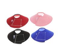 Toyvian Collier pour Perroquet Ajustable Anti-dépouillement en Matière Solide, Lot De 4 pour Protection Post-opératoire du Cou des Oiseaux De Compagnie