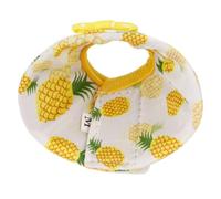 Toyvian Collier pour Perroquet Cône Anti-Morsure en Plastique Rigide Taille m Jaune Protection Picage Cicatrisation Oiseau Domestique