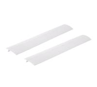 Toyvian Combleur D'espace Protégé pour Cuisinière et Four 63 Cm Blanc en Silicone Résistant la Chaleur, Anti-éclaboussures Cuisine, Lot de 2 Bandes D'étanchéité Faciles à Installer