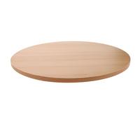 Toyvian Comptoir Circulaire De Remplacement Massif Table Basse Ronde pour Maison Bureau Et Hôtel Plateau Solide pour Tasses Mugs Plats Et Décorations