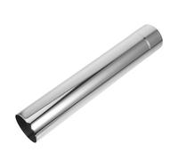 Toyvian Conduit de Cheminée en Acier Inoxydable Argenté pour Poêle à Feu de Tente, Usage Longue Durée, Évacuation des Fumées, pour Camping en Extérieur