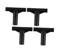 Toyvian Connecteurs en T pour Trampoline 4Pcs Accessoires Solide en Plastique pour Installation Facile Pièces de Rechange Polyvalentes pour Trampolines et Activités Extérieures