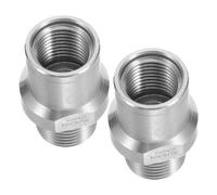 Toyvian Convertisseur de Filetage convertisseur de pédale prolongateurs de pédales de Pièces de Remplacement à Acier Inoxydable