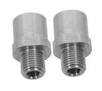 Toyvian Convertisseur De Filetage Prolongateurs De Pédales De Pièces De Remplacement du Extendeurs De Pédale De Vélos Acier Inoxydable