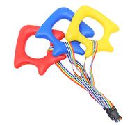 Toyvian Corde De Marche Élastique Pour Garçon Et Filles, Laisse De Sécurité Portable Pour Tout-petits, Lot De 3 Pièces Multicolores, Matériel Solide Et Sûr, Adaptée Aux Garderies Et Écoles Maternelles