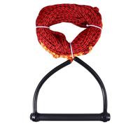 Toyvian Corde de Ski Nautique en Nylon Noir, poignée Ergonomique, 1 Section, résistante à l'humidité, pour Bateau, kneeboard et Sports Nautiques Couleur Aléatoire