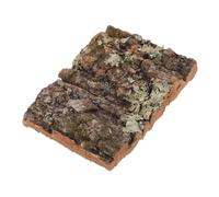 Toyvian Cork Bark Décoration Naturelle pour Terrarium Et Aquarium De Liège pour Habitat De Reptiles Et Mur Végétal Intérieur