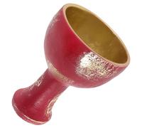 Toyvian Coupe du Saint Graal en Résine Mystique, Calice Sacré Décoratif et Figurine de Collection pour Rituels Religieux, Cosplay Halloween et Décoration Intérieure, 1 Pièce