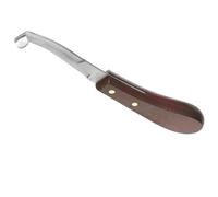 Toyvian Coupe-Sabot Droitier en Acier Inoxydable, Couteau à Réparer Les Sabots, Pareur De Sabots Réutilisable, Outil Compact pour Chevaux Et Bovins, Usage Quotidien en Élevage