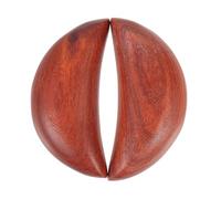 Toyvian Coupes Divinatoires en Bois 2 Pièces Forme Croissant Lune pour Pratiques Hexagrammes et Décoration Temple Bouddhiste