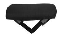 Toyvian Coussin Appui-Tête Noir pour Fauteuil Inclinable Pliant, Oreiller de Chaise Longue Extérieur, Accessoire de Relaxation Tête et Nuque, Fixation Sûre Compatible Chaises Pliantes