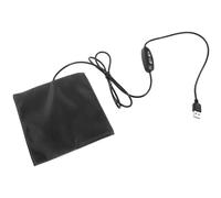 Toyvian Coussin Chauffant USB Ajustable pour Petits Animaux Tapis Chauffant Électrique Réutilisable pour Hamsters Lapins Oiseaux Et Rongeurs Chauffage Sécurisé Et Portable pour Nid Douille