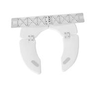Toyvian Coussin De Siège De Toilette Portable Pour Tout-petits, Siège Rembourré Blanc, Pliable Et Léger, Accessoire D’apprentissage Propreté, Usage Voyage Et Maison, Garçon Et Filles Unisexe,