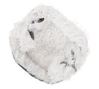 Toyvian Coussin pour Chien Épais et Lavable en Peluche Bords Relevés, Lit pour Animaux Confortable et Chaud, Adapté pour Voiture et Sol en Automne et Hiver