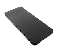 Toyvian Coussin Repose-Genoux Jardin Eva Noir pour Jardinage Extérieur, Tapis Épais Portable, Protection Confortable des Genoux pour Travaux De Jardin Et Bricolage