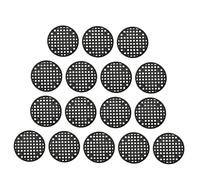 Toyvian Coussinet de Drainage en Plastique pour Pot de Fleurs, Filet de Fond Rond 4,5 Cm 100 Pcs, Accessoire Jardinage pour Protection et Aération des Racines, Anti-Fuite pour Jardinières