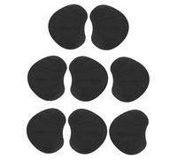 Toyvian Coussinets de Talon Adhésifs 4 Paires Protection Anti-glissement Noir Confort Ajustable Unisexe pour Baskets Chaussures de Course et Chaussures Décontractées