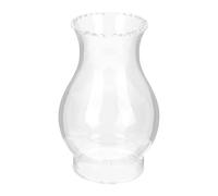 Toyvian Couvercle de Lampe à Pétrole en Verre Transparent de Style Rétro, Pratique et Facile à Installer, pour Lampe à Huile Extérieure et Camping