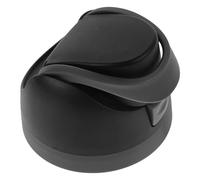 Toyvian Couvercle de Tasse Isotherme pour Voiture Bec Verseur Double Capacité Grosse Bouchon Étanche Noir Compatible Sports et Voyages en Extérieur