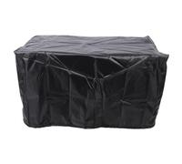 Toyvian Couverture de Chariot de Camping Couverture de Chariot de Jardin Accessoire de Wagon Pliable Diable Pliant auvent de Couverture de Wagon Housse Anti-poussière pour Chariot Noir