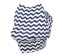 Toyvian Couverture De Sécurité Pour Allaitement Mousseline à Motifs Ondulés Couverture Antivent Pour Siège Auto Et Écharpe Multifonctionnelle