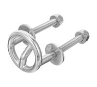 Toyvian Crochet en Acier Inoxydable pour Bateau Ponton, Barre de Remorquage pour Ski Nautique, Accessoire Marin pour Traction Fluide et Balade sur Yacht