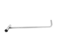 Toyvian Crochet en T Robuste en Acier Inoxydable 304 pour Levage de Plaque D'égout, Ouverture Facile et Nettoyage Simple, pour Entretien des Regards Extérieurs