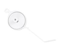 Toyvian Crochet rétractable, Crochet de Croissance des Plantes, 5 pcs, Plastique Blanc, pour Plantes, pour Jardin, pour Guider la Croissance vers Le Haut