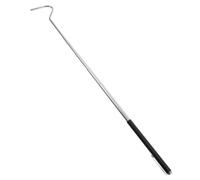 Toyvian Crochet Serpent Rétractable Inoxydable Professionnel, Outil Capture Serpent Portable en Acier INOX, Taille Réglable, pour Manipulation Reptiles Sauvages et Passionnés