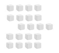 Toyvian Cube de Calcium pour Reptiles et Tortues Blanc, 24pcs, Matériau Calcium Naturel, Décomposition Facile, pour Aquarium Tortue et Maintien Qualité de l'eau