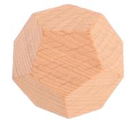 Toyvian Cubes Bois Non pour Projets DIY Dés Bois Blanks pour Jeux Éducatifs et Activités Mathématiques Accessoires de Jeu pour Garçon Fille et Adultes