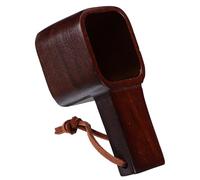 Toyvian Cuillère à Café en Bois Massif 10G - Petite Cuillère Doseuse pour Café Moulu Thé en Vrac et Sucre - Ustensile Cuisine Réutilisable pour Préparation Espresso et Infusions