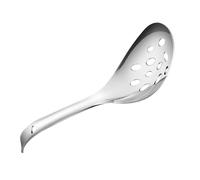 Toyvian Cuillère à Frire à Trous en Acier Inoxydable 304, Écumoire à Fondue Perforée, Outil de Filtration D'huile Cuisine pour Usage Professionnel et Domestique, Ustensile la Cuisine