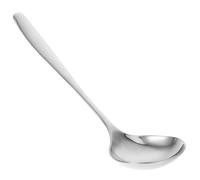 Toyvian Cuillère de Service Inox de Taille Importante et Longue Louche à Soupe Résistante pour Buffet Cuisine Professionnelle et Restauration