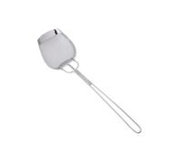 Toyvian Cuillère Passoire Acier Inoxydable Résistante pour Friture Écumoire Fine Polyvalente Ustensile Cuisine Inox Professionnel Facile à Nettoyer Portable