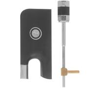 Toyvian Cuivre Noir Grenouille D'archet de Violon Accessoire de Remplacement, avec Vis Facile à Installer, Résistant à L'usure pour Violoncelle et Violon