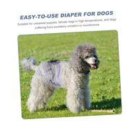 Toyvian Culottes Hygiéniques Lavables pour Chiennes Couches Confortables pour Chiennes Culottes Menstruelles pour Chiots