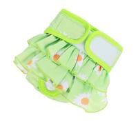 Toyvian Culottes Hygiéniques pour Chiennes S Couches Lavables et Réutilisables Pantalons de Chaleur pour Chiennes Design Élégant et Confortable Absorbantes et Étanches Protection