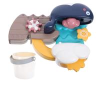 Toyvian de Bain Baleine Jouets de Bain de Dessin animé Toy des Enfants de décors de Chambre d'enfants Jouets de Bain pour bébés de Bain Mignon Plastique